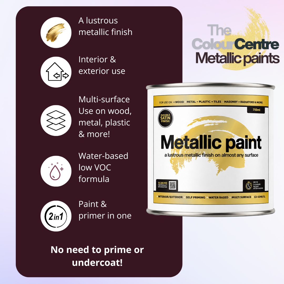 Colour Centre Metallics Silver No.1