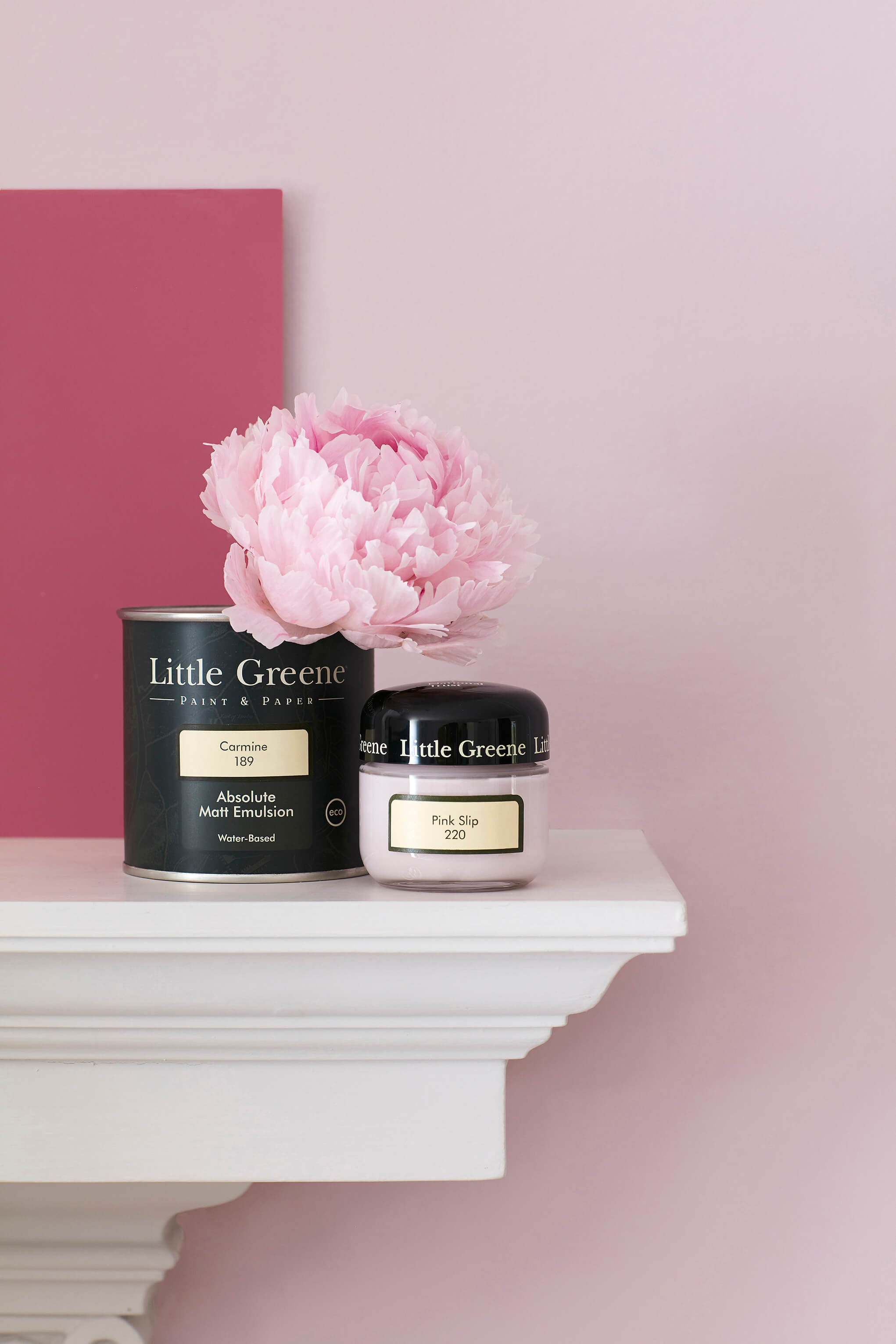 Little Greene Absolute Matt Sample Pink Slip 220 60ml