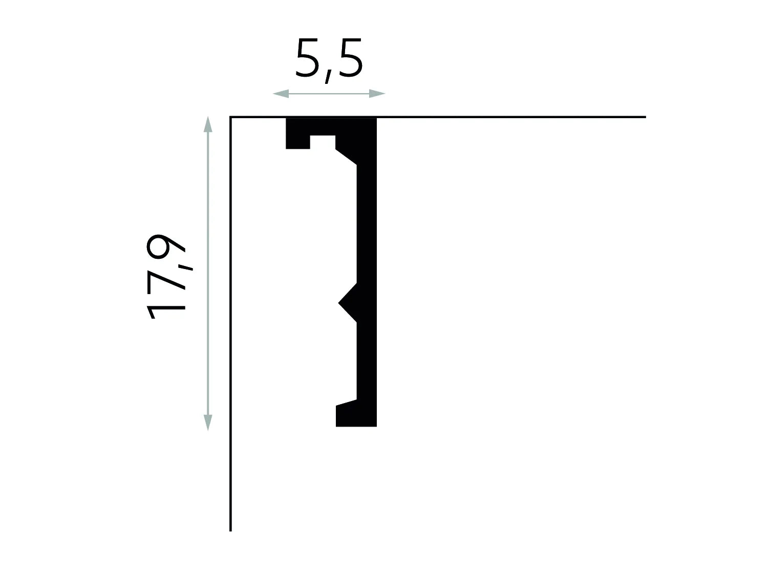 Mardom Decor Curtain Profile QL056