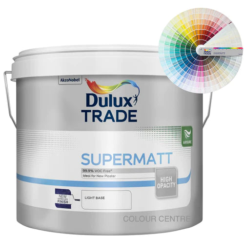 Dulux Trade Supermatt Tinted Colour 10L