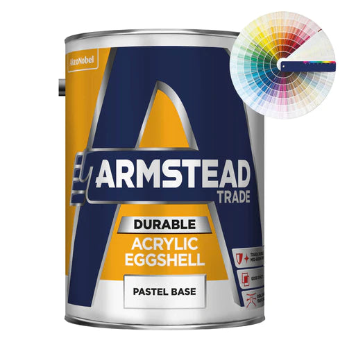 Armstead Trade Durable Acrylic Eggshell Tinted Colour 5L