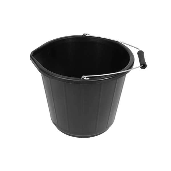 15L Heavy Duty Plastic Builder's Bucket