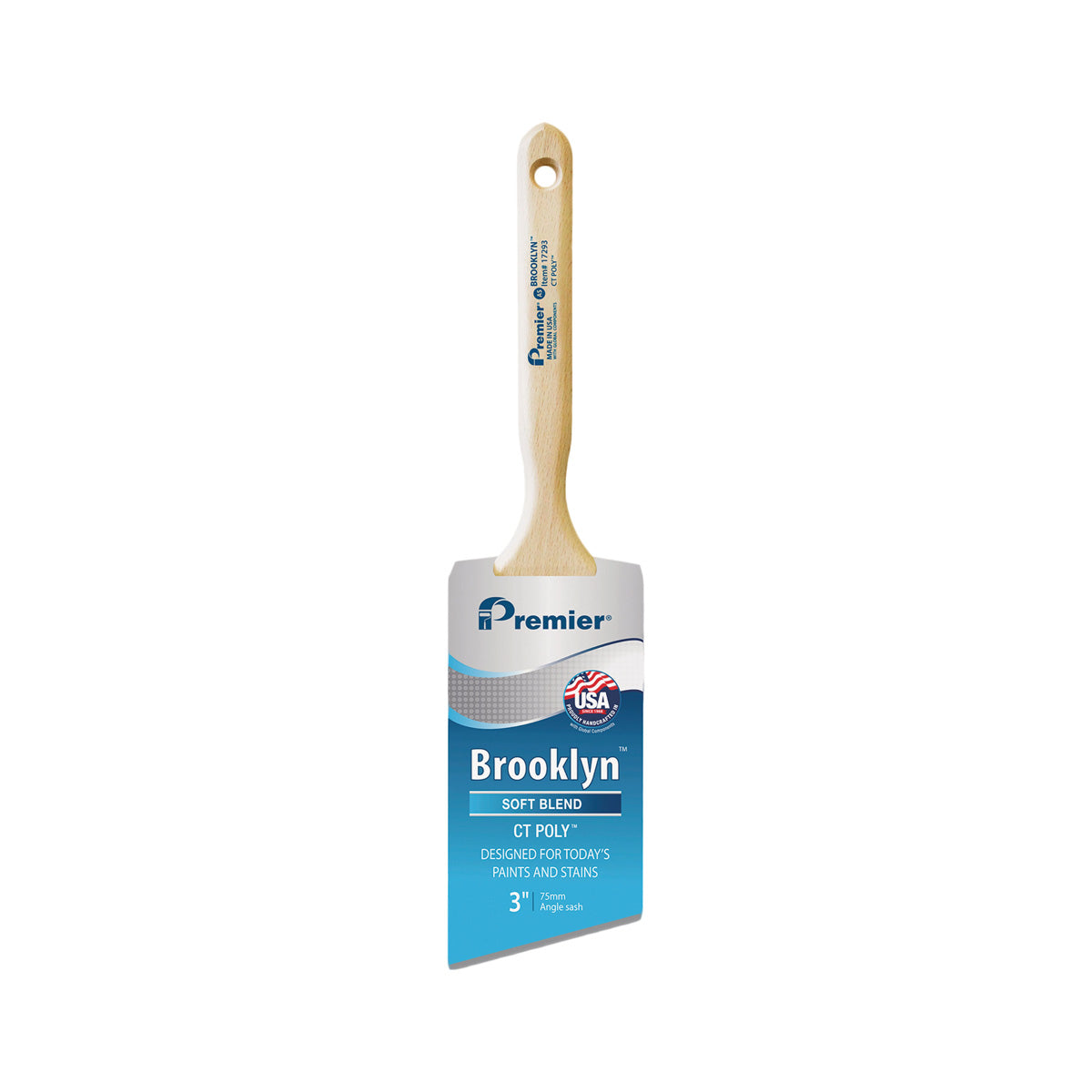 Premier Brooklyn™ 3" Angle Brush USA