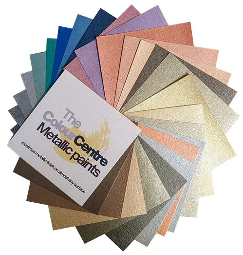 Colour Centre Metallic Paints Fan Deck