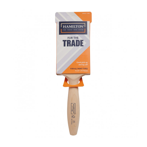 Hamilton For The Trade Fine Tip Flat Brush 3" (75mm)