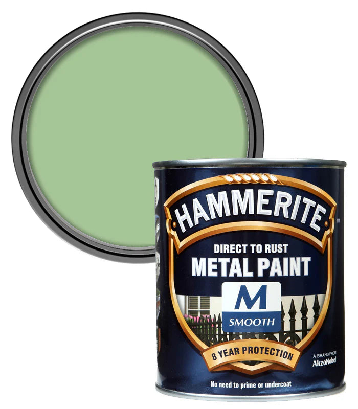 Hammerite Metal Paint Direct To Rust Smooth Liberty Green 750ml