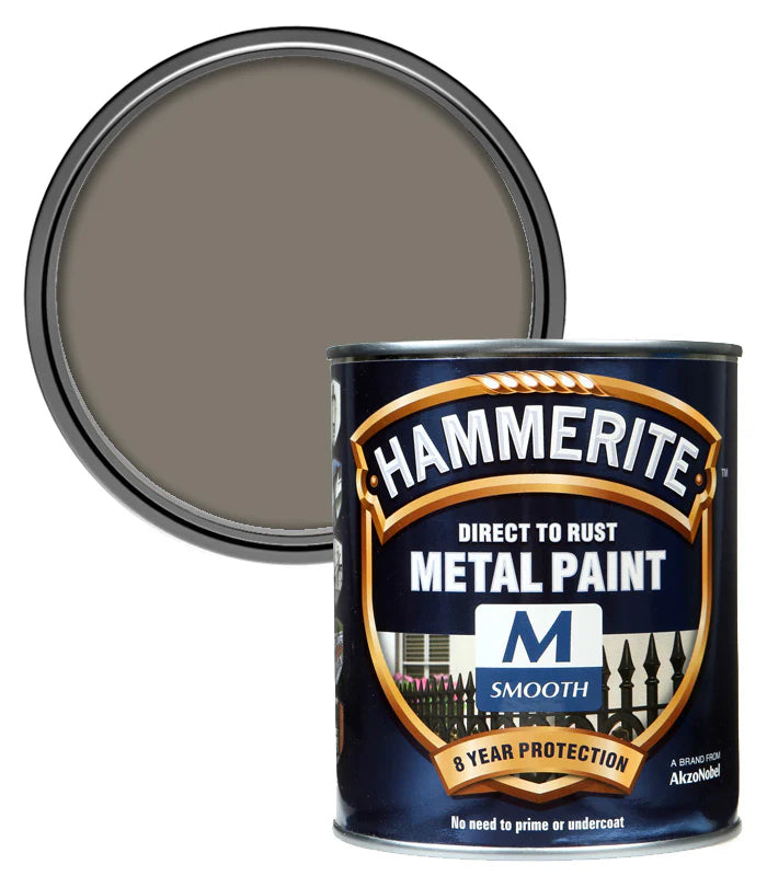 Hammerite Metal Paint Direct To Rust Smooth Shaded Glen 750ml