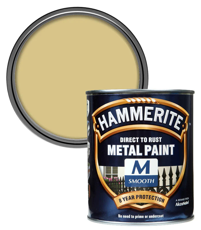 Hammerite Metal Paint Direct To Rust Smooth Spring Shoots 750ml
