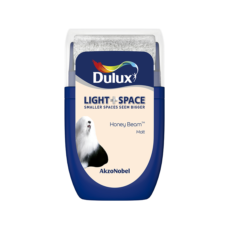 Dulux Light & Space Tester Honey Beam 30ml