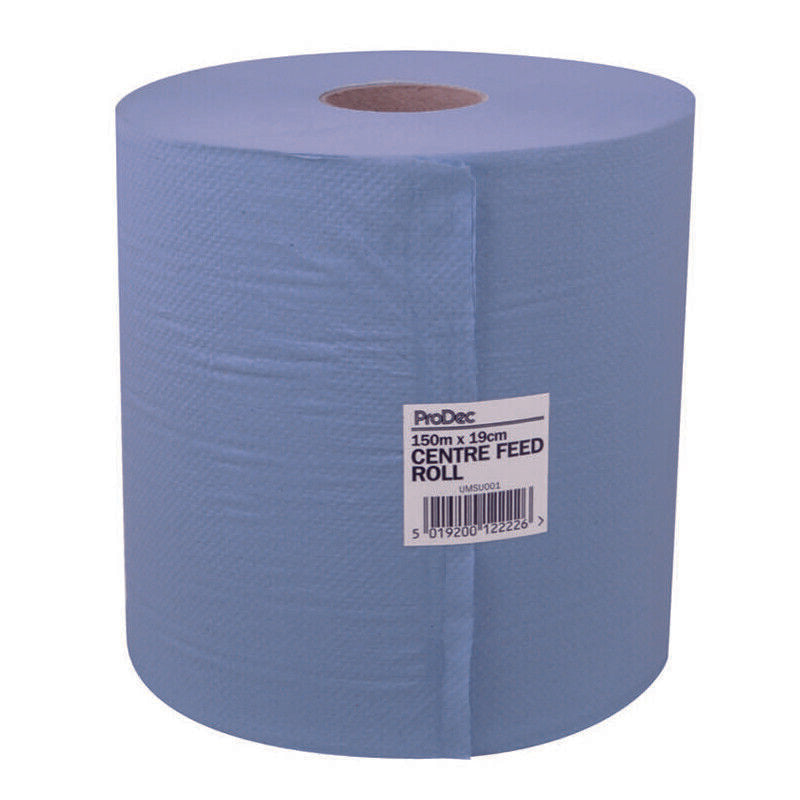 ProDec Centre Feed Blue Roll 150m x 18cm