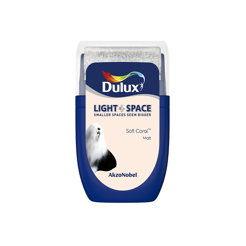 Dulux Light & Space Tester Soft Coral 30ml