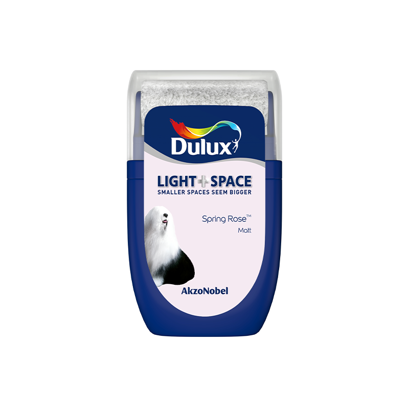 Dulux Light & Space Tester Spring Rose 30ml