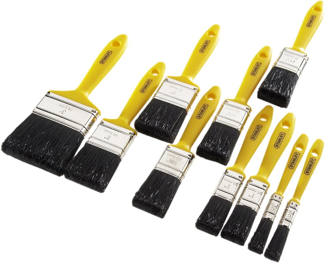 Stanley 10PC Hobby Brush Set