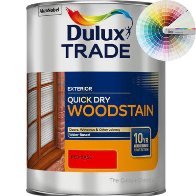 Dulux Trade Quick Drying Woodstain Tinted Colour 1L