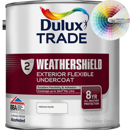 Dulux Trade Weathershield Exterior Undercoat Tinted Colour 2.5L