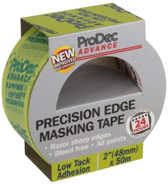 Prodec Advance Precision Edge Low Tack Masking Tape 48mm x 50m