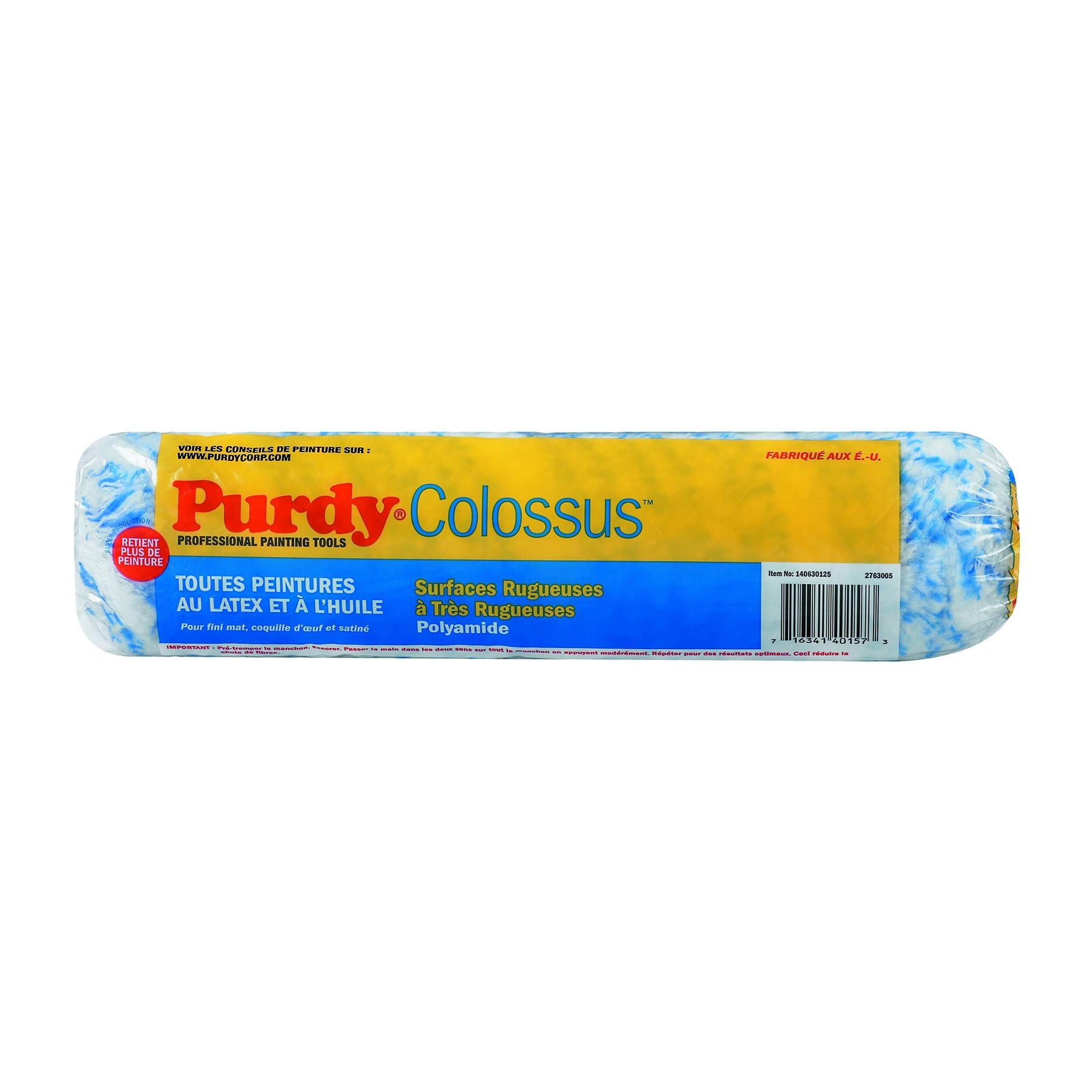 Purdy Colossus 12" 1" Nap