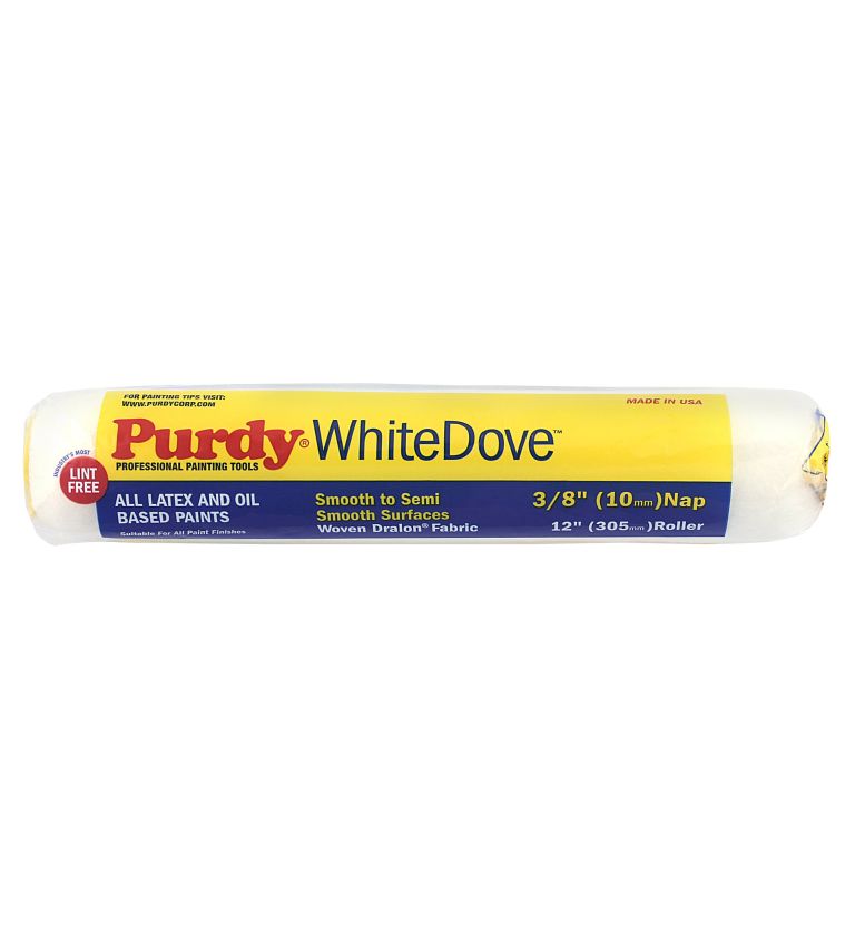 Purdy White Dove 12" X 3/8" Nap