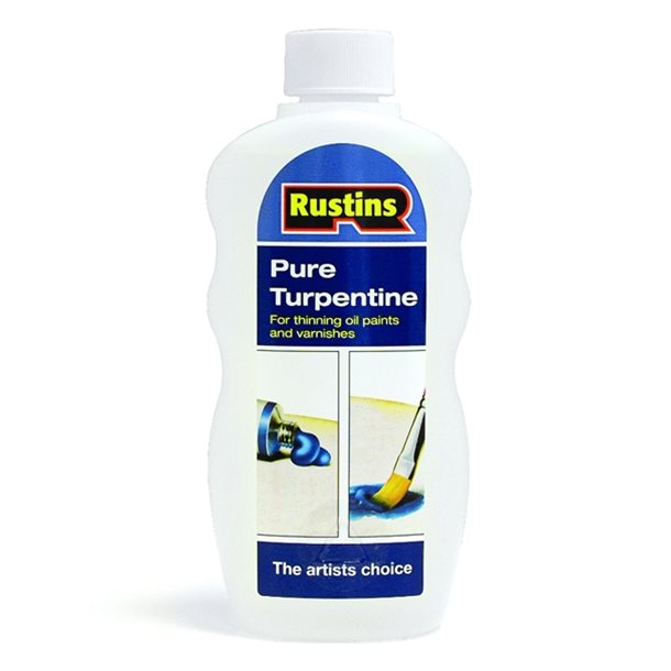 Rustins Pure Turpentine 300ml/500ml/4L