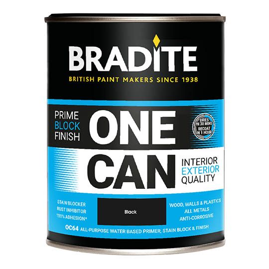 Bradite One Can (OC64) Eggshell Black