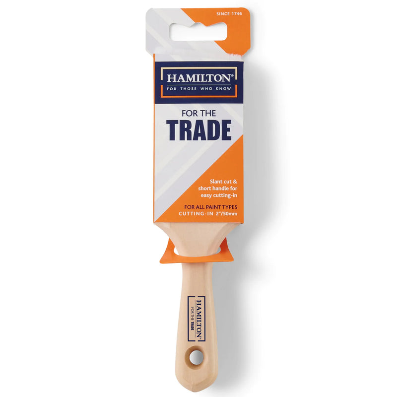 Hamilton For The Trade Synthetic Angled Brush 2"
