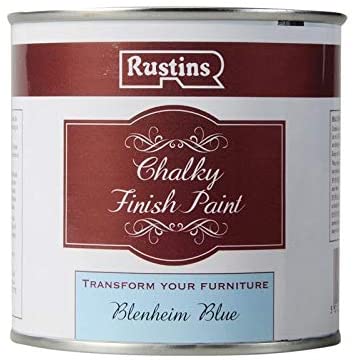 Rustins Chalky Finish Paint Blenheim Blue 250ml/500ml