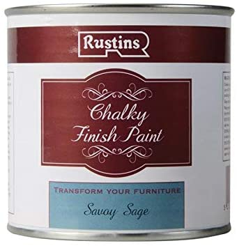 Rustins Chalky Finish Paint Savoy Sage 250ml/500ml