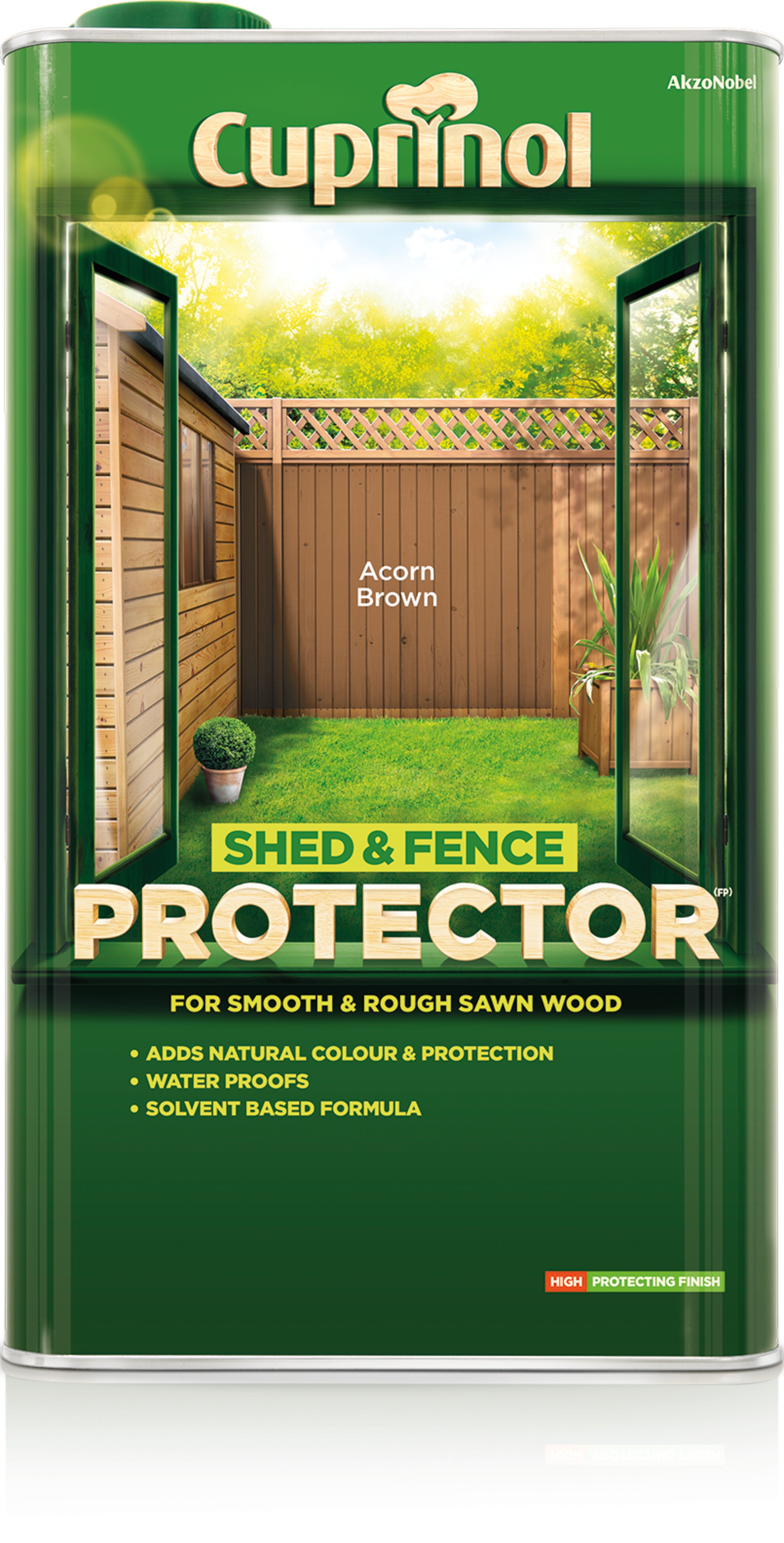 Cuprinol Shed & Fence Protection (FP) Acorn Brown 5L