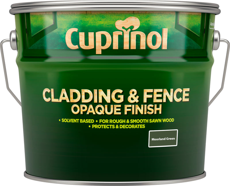 Cuprinol Fence Cladding Opaque Moorland Green 10L
