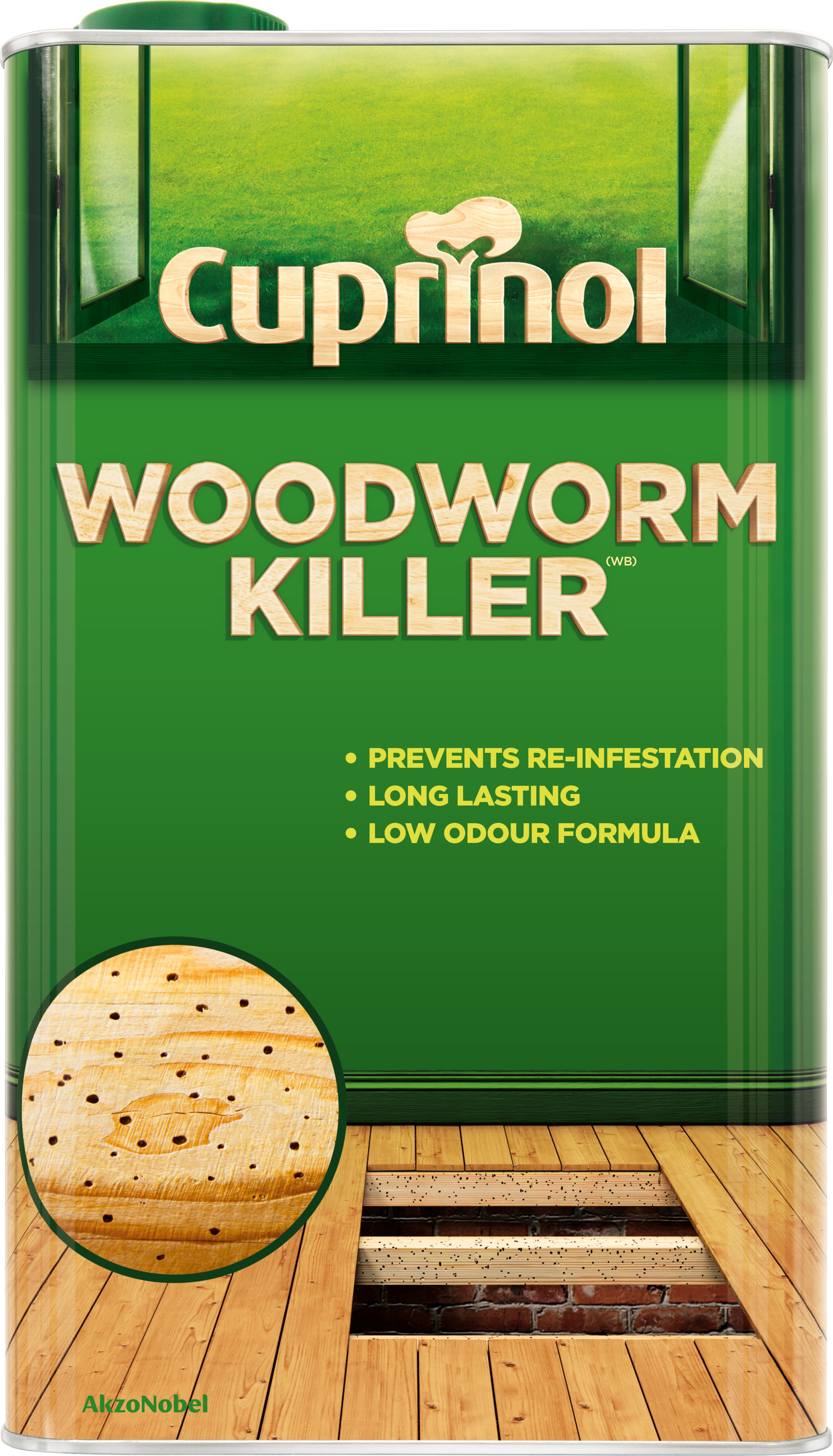 Cuprinol Woodworm Killer (WB) 5L