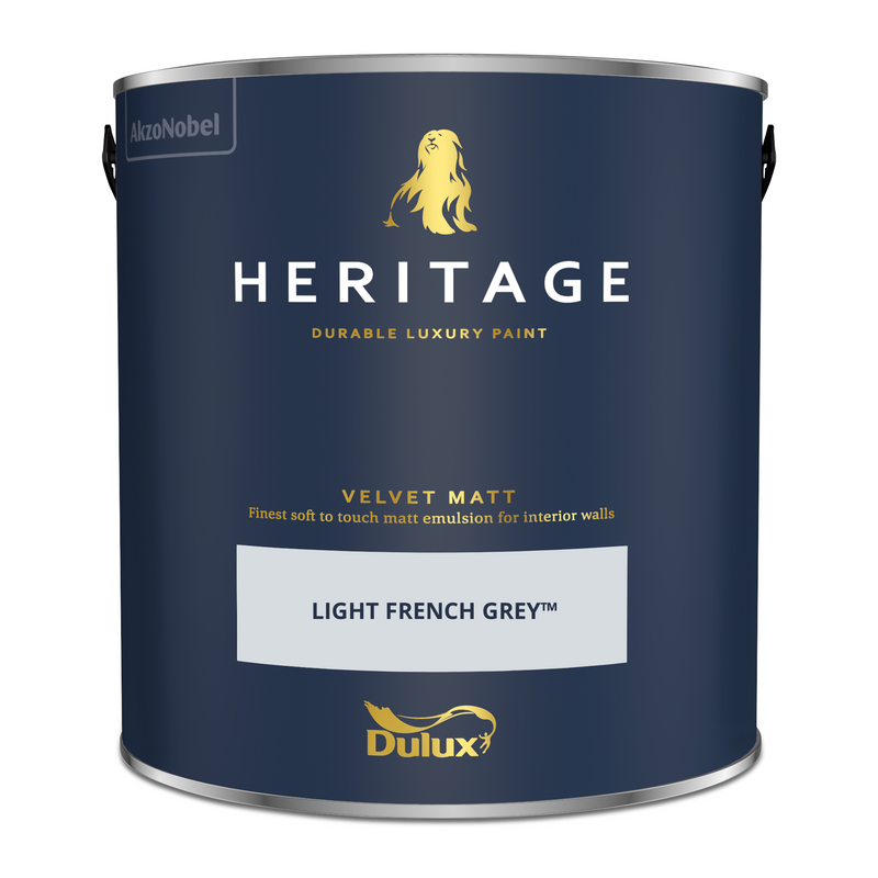 Dulux Heritage Velvet Matt Light French Grey 2.5L