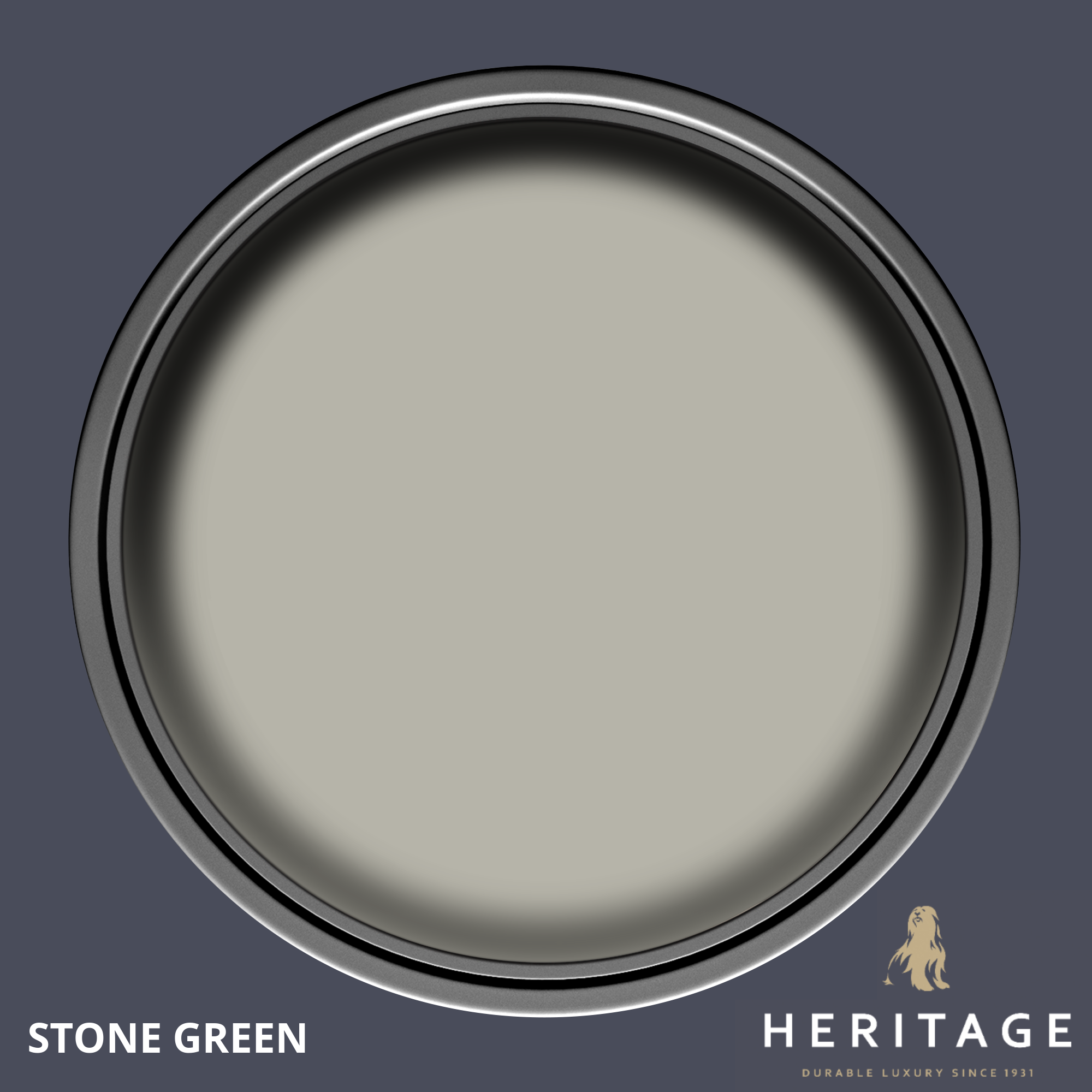 Dulux Heritage Velvet Matt Stone Green 2.5L