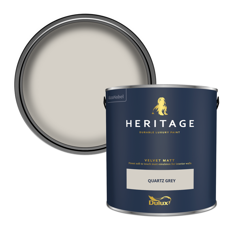 Dulux Heritage Velvet Matt Quartz Grey 2.5L
