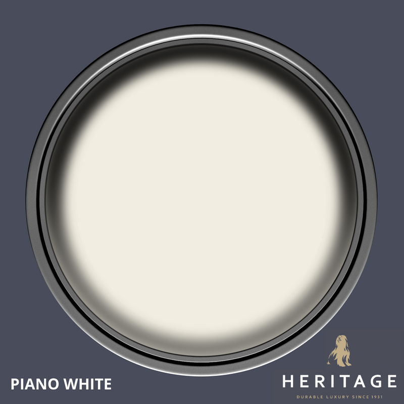 Dulux Heritage Velvet Matt Piano White 2.5L