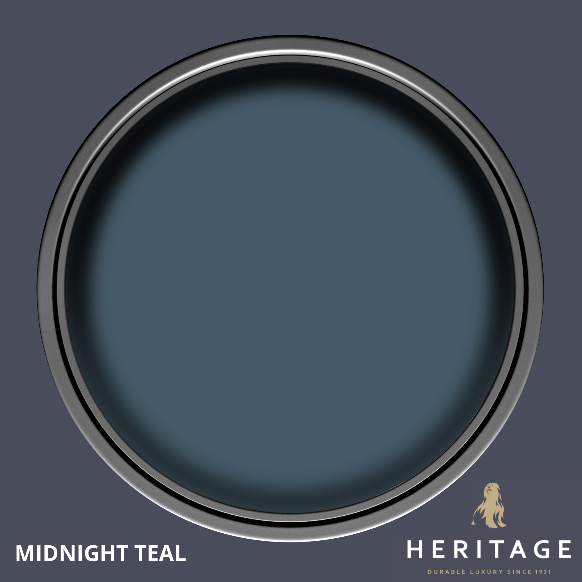 Dulux Heritage Velvet Matt Midnight Teal 2.5L