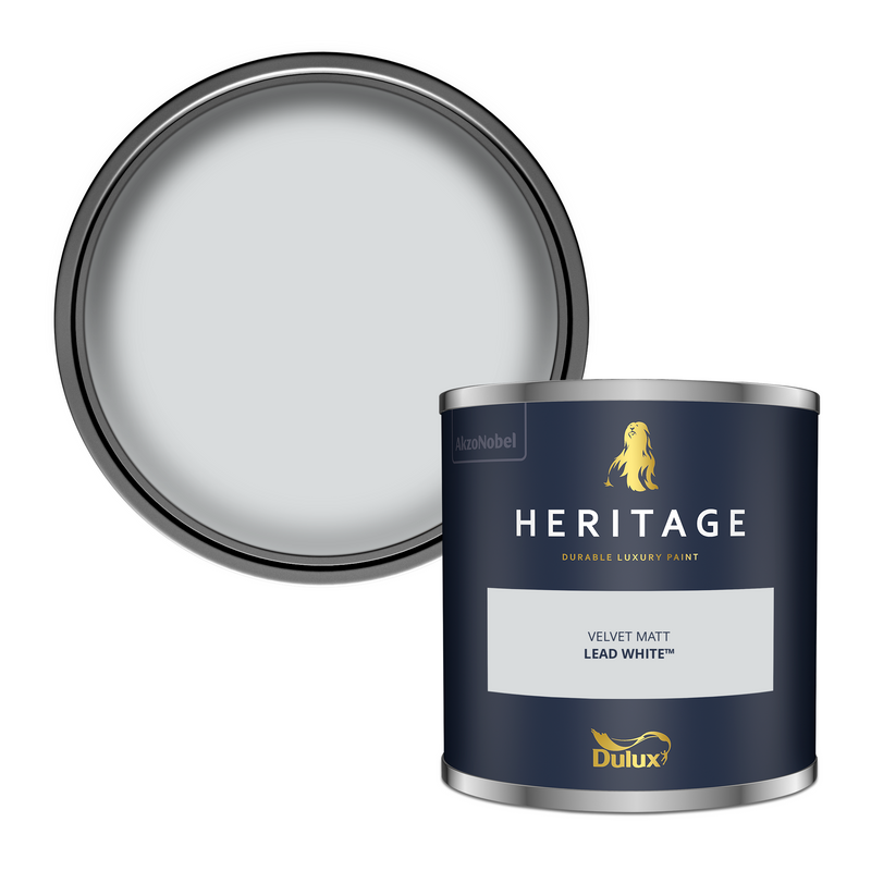 Dulux Heritage Tester Lead White 125ml