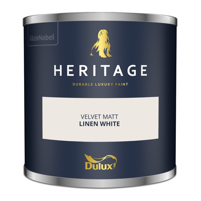 Dulux Heritage Tester Linen White 125ml