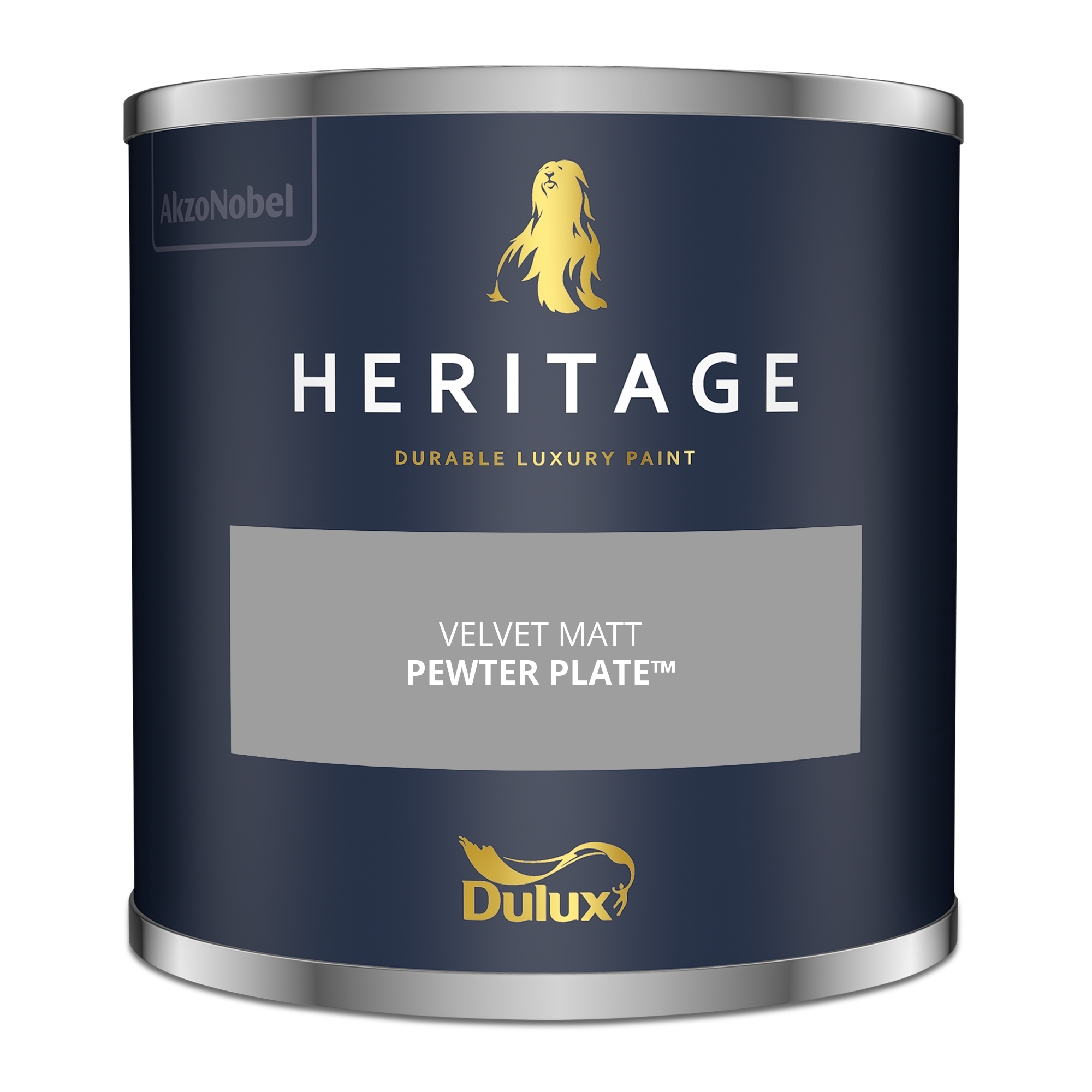 Dulux Heritage Tester Pewter Plate 125ml