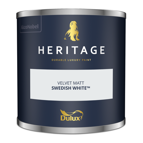 Dulux Heritage Tester Swedish White 125ml