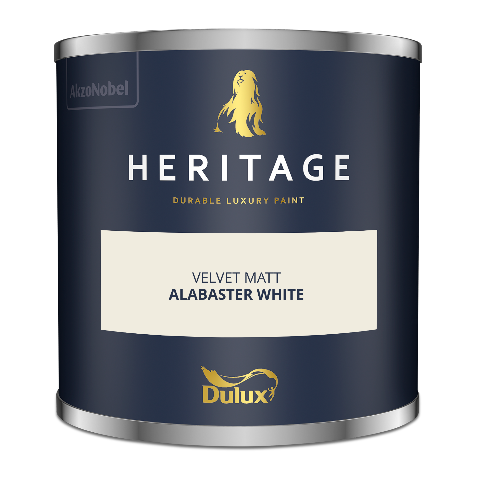 Dulux Heritage Tester Alabaster White 125ml