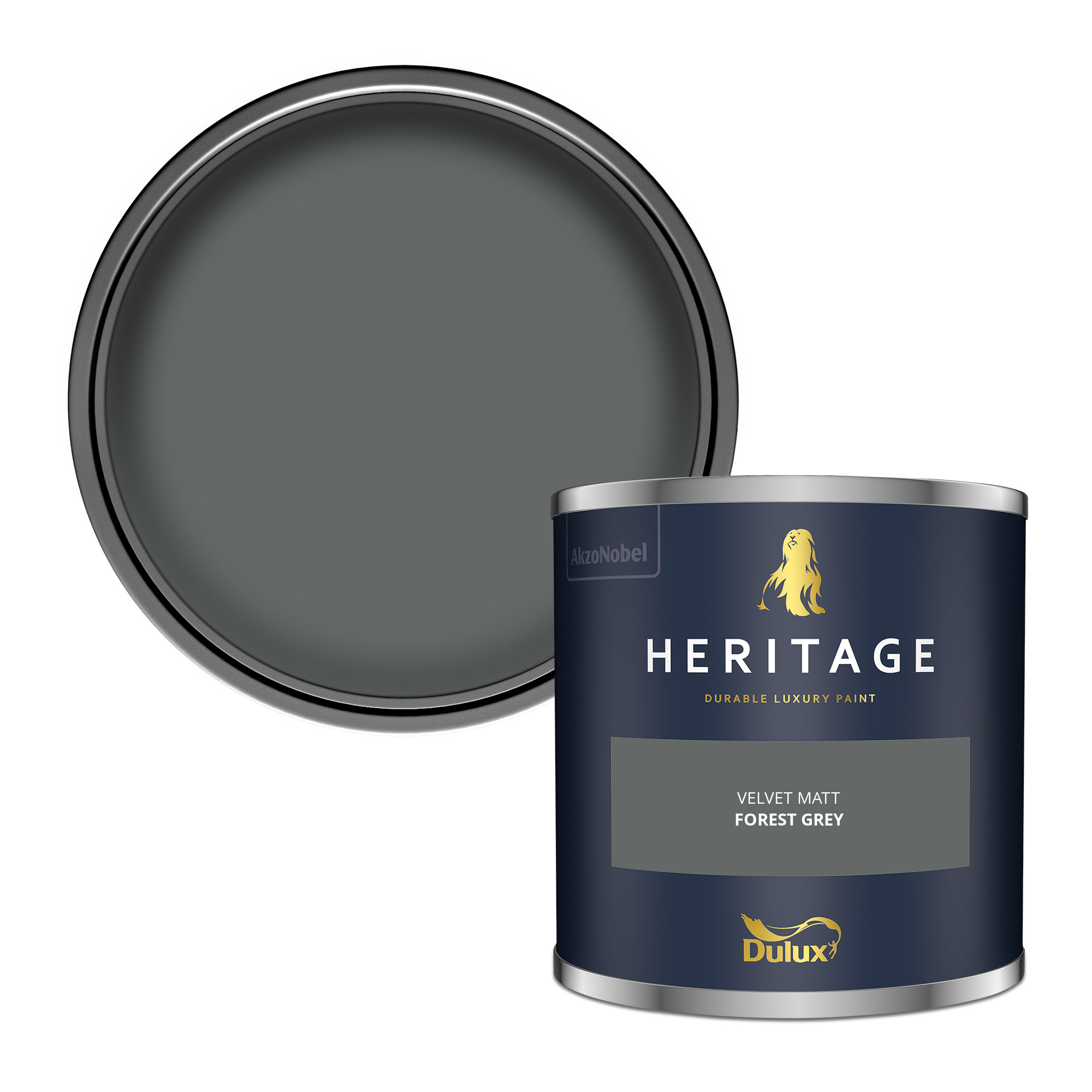 Dulux Heritage Tester Forest Grey 125ml