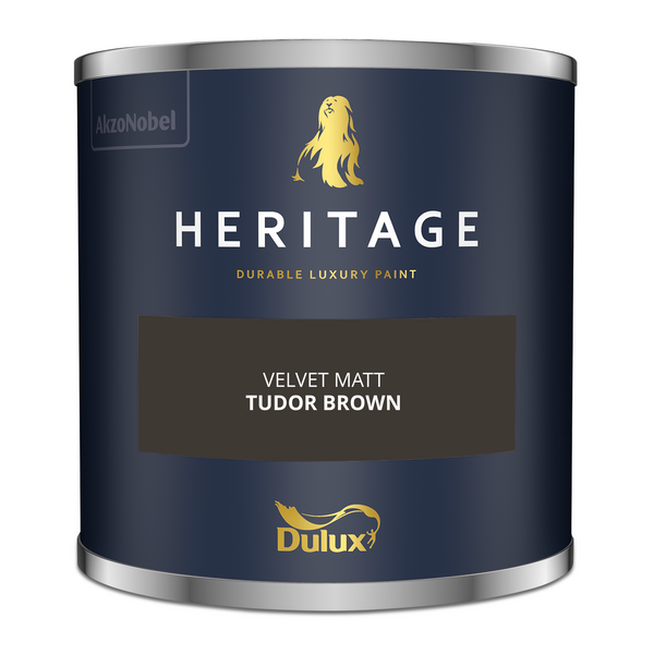 Dulux Heritage Tester Tudor Brown 125ml