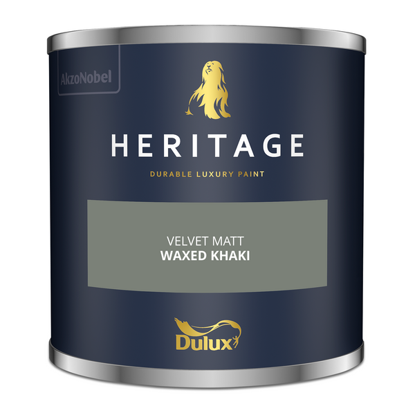 Dulux Heritage Tester Waxed Khaki 125ml