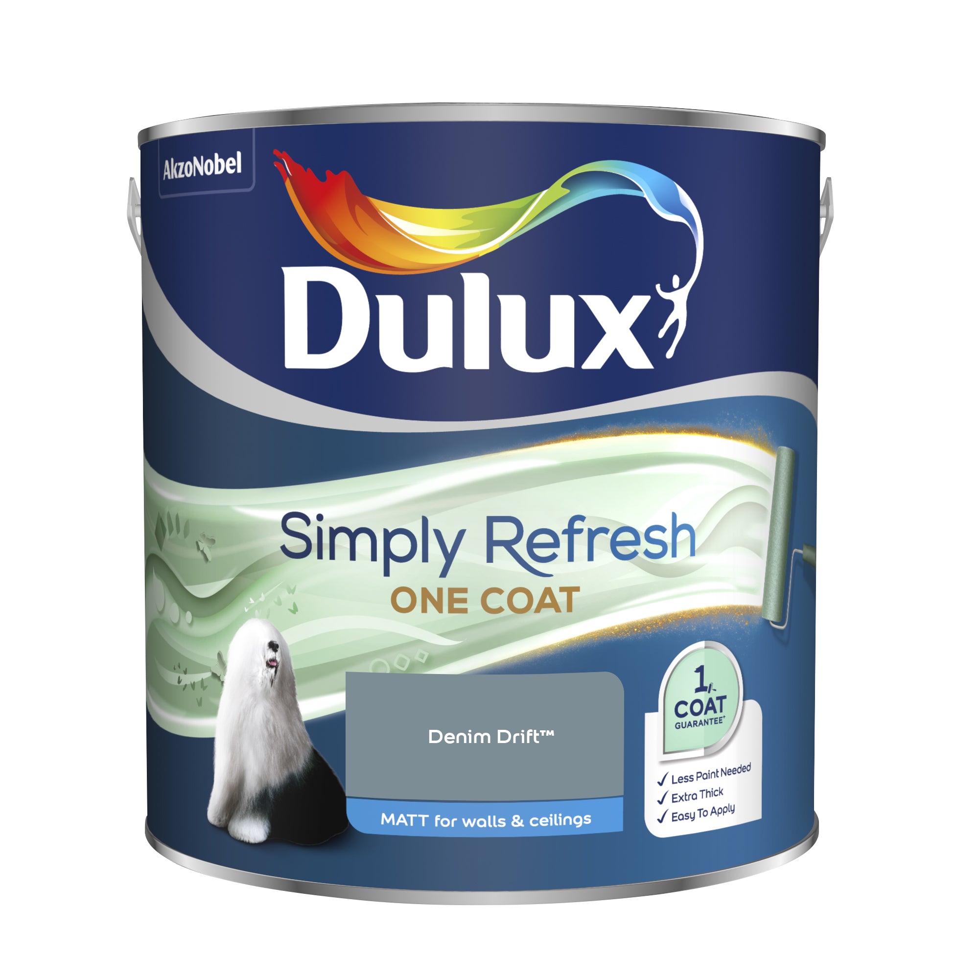 Dulux Simply Refresh One Coat Matt Denim Drift 2.5L