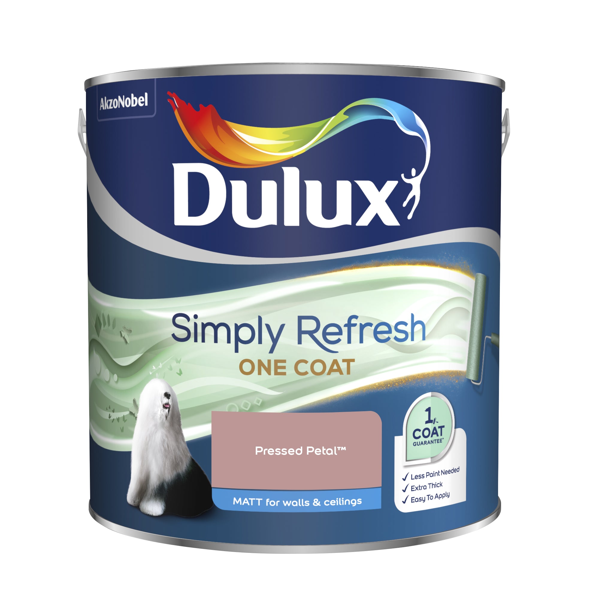 Dulux Simply Refresh One Coat Matt Pressed Petal 2.5L