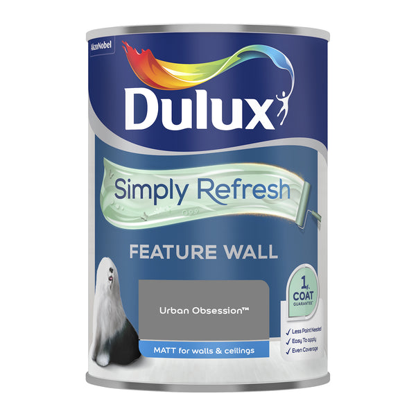 Dulux Simply Refresh One Coat Feature Wall Urban Obsession 1.25L