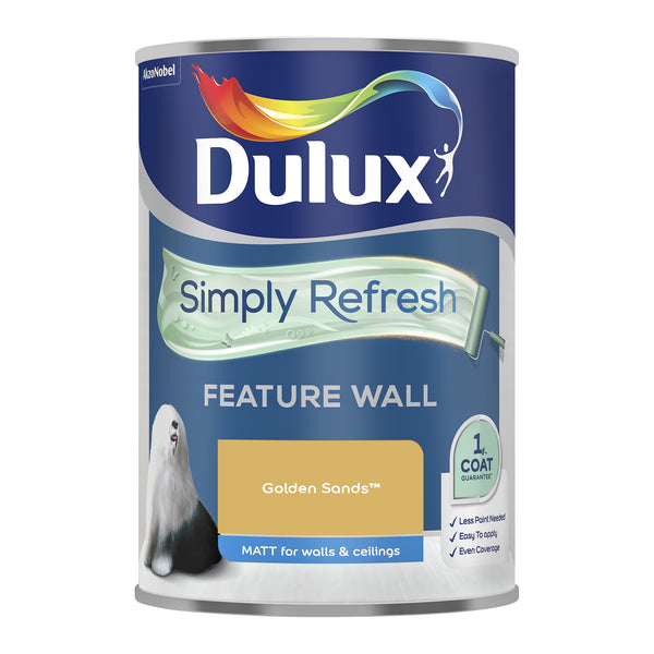 Dulux Simply Refresh One Coat Feature Wall Golden Sands 1.25L