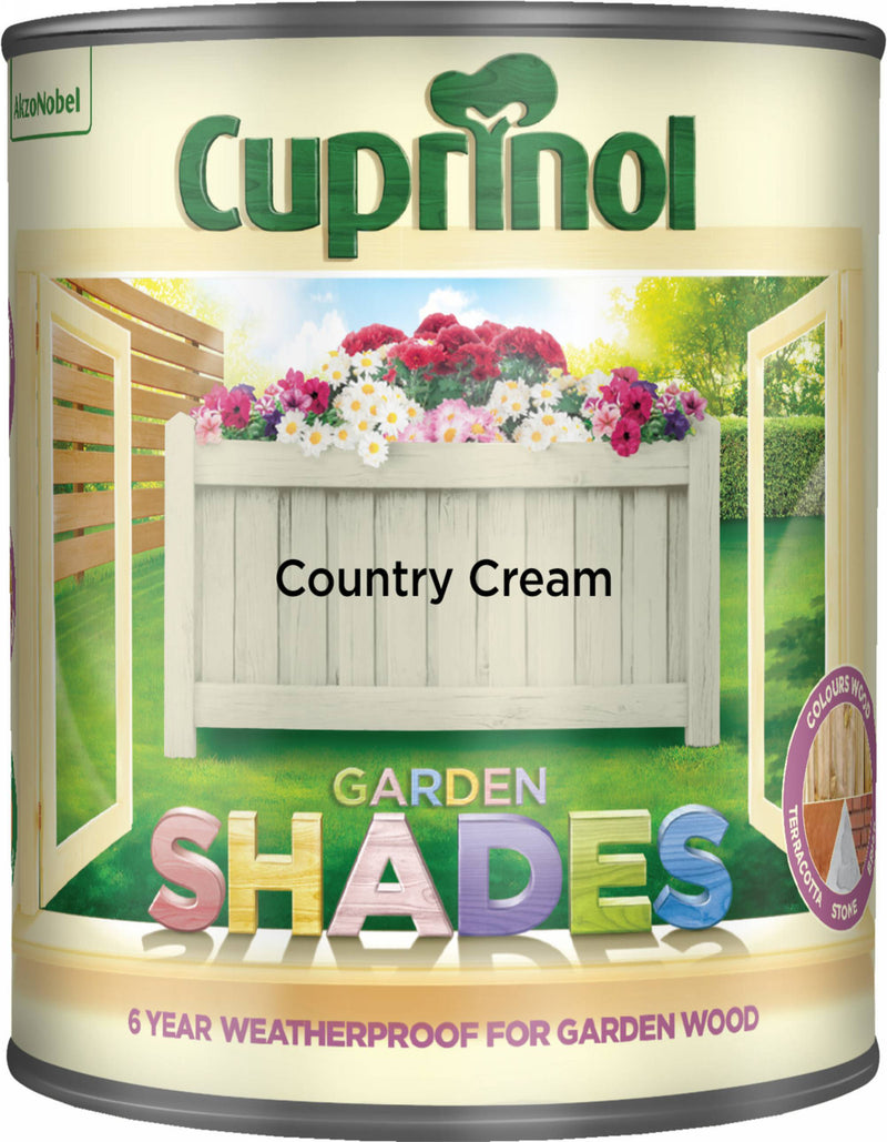 Cuprinol Garden Shades Country Cream 1L