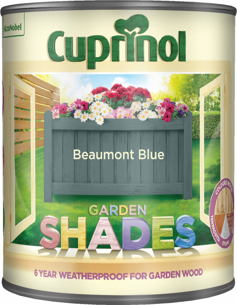 Cuprinol Garden Shades Beaumont Blue 1L