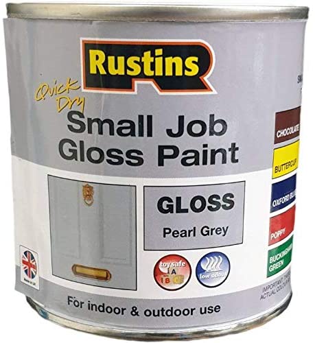 Rustins Quick Drying Small Job Gloss Pearl Grey 250ml